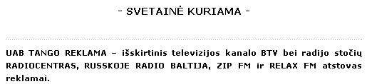 ĮDOMIOJI KAINODARA: BTV REKLAMOS LAIKĄ NUSIPIRKSI PIGIAU, NEI RADIJUJE
