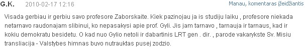 LRT: KAS BLOGIAU - STRIPTIZAS AR REKLAMA NUTRAUKTAS HIMNAS?