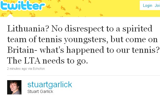 Great Britain tennis results