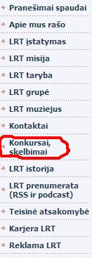 LRT PASKELBĖ LAIDŲ KONKURSĄ: NEŠKIT PARAIŠKAS, KOLEGOS...